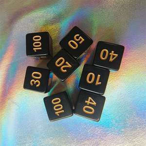 Fabrikpreis 16MM Kartenspiel-Würfel PTCG 6-seitiger Blutenergie-Zähler Poke Mon Kartenwürfel Werbeartikel - Product Image 4