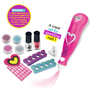 Set <span class=keywords><strong>de</strong></span> <span class=keywords><strong>Uñas</strong></span> Brillantes para Niñas, <span class=keywords><strong>Juguete</strong></span> <span class=keywords><strong>de</strong></span> <span class=keywords><strong>Estudio</strong></span> <span class=keywords><strong>de</strong></span> Arte <span class=keywords><strong>de</strong></span> <span class=keywords><strong>Uñas</strong></span>, Creatividad y Decoración, Juguetes <span class=keywords><strong>de</strong></span> Belleza y Moda para Niñas - Product Image 2