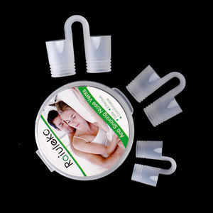 Schnarch-Stopp gerät unterschied licher Größe Mini-<span class=keywords><strong>Stopper</strong></span> Anti-Schnarch-Geräte Silikon-Nasen clip Nasen dilatator mit Box - Product Image 3