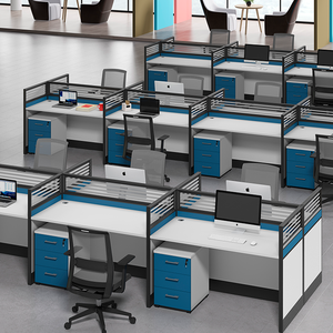 Escritorio Ceo de oficina personalizado, diseño de personal, mesa de trabajo, muebles, particiones, cubículo de oficina, mesa auxiliar de estudio, Partición de estación de trabajo - Product Image 1