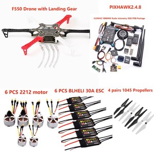 Bolifang Plastic 550 Quadcopter <span class=keywords><strong>PIXHAWK</strong></span> 2.4.8m 8N 433MHZ 1000MW V5 OSD pour drone, kit de pièces à assembler soi-même - Product Image 2