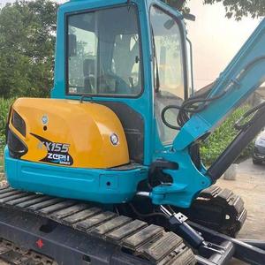 Excavadora compacta de cadenas Kubota KX155 usada, miniexcavadora hidráulica con pocas horas de uso, lista para trabajar - Product Image 3