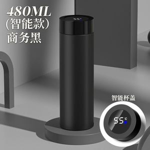 Custom Business <b>Gift</b> Led Digital Temperature Display Smart Stainless Steel Insulated Vacuum Reminder Thermos Water Bottle Flask - Product Image 2