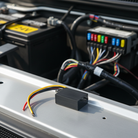 Convertisseur DC Jiade SDJ-24S121R5 non isolé 24V (18-36VDC) vers 12V 1,5A 18W avec indice d'étanchéité IP68, efficacité de 92% -40~+80