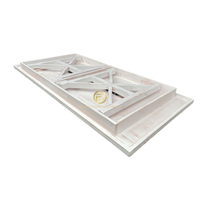 Table de mariage rectangulaire pliante en bois de 160, 200, 240 cm (8 pieds) pour événements, fêtes et extérieur, style ferme
