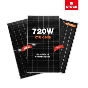 Panneaux solaires à tuiles 720W, 550W, 500W, 600W, 720W Mono Bifacial TOPCon BIPV Type N, Modules Photovoltaïques pour Installation - Product Image 1