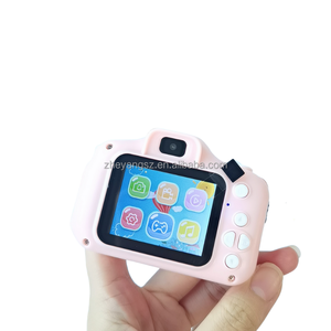 Mini cámara digital con lente única para niños, 400mAh, <span class=keywords><strong>filtro</strong></span> de batería, pegatina de <span class=keywords><strong>foto</strong></span>, temporizador, juego de serpiente, dibujos animados, X200 - Product Image 6