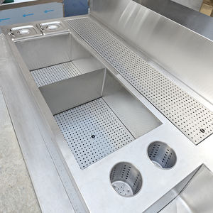 Equipo de Bar Lanxin, banco de trabajo de barman, mesa de bartling de acero inoxidable, gabinete de vino, mesa de operación de barman - Product Image 4