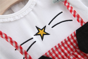 Robe pour enfants en coton brodé, motifs éthiopiens, confectionnée par un fabricant de vêtements - Product Image 2