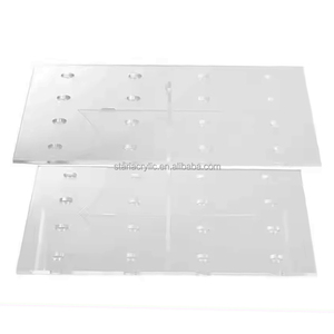 Rõ ràng Acrylic hiển thị thực phẩm đứng 16 Mini Acrylic cupcakes Lollipop chủ lucite perspex bánh Pop đẩy Pop hiển thị đứng - Product Image 3