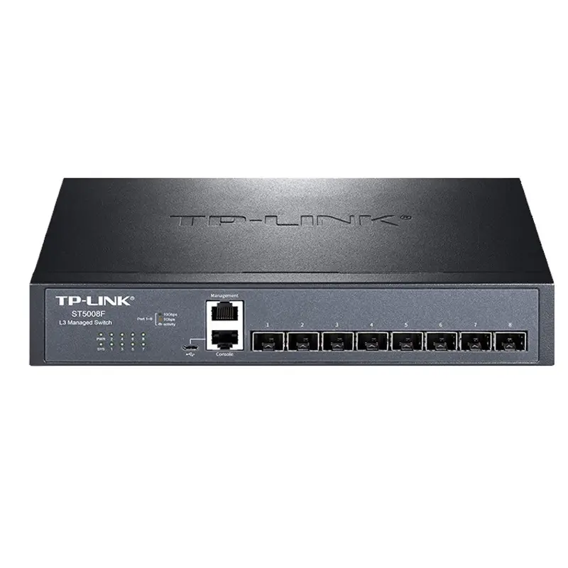 TP-link TL-ST5008F 10000Mbps switch 10 Gigabit porta ottica switch SFP gestione della rete
