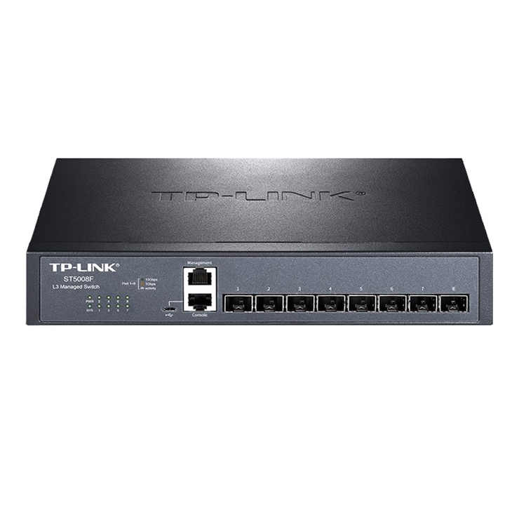 Tp-link TL-ST5008F 10000mbps Switch - 10 Gigabit Optical Port