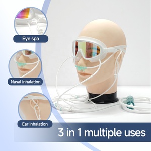 Masker Mata hidrogen 3 dalam 1, cangkang plastik penyerap telinga & hidung untuk Mobil & RV, perangkat mesin inhalasi Generator hidrogen - Product Image 3