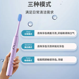 Brosse à dents électrique Ivismile 16TB sonique rechargeable étanche IPX7 pour soins bucco-dentaires - E-commerce transfrontalier - Product Image 3