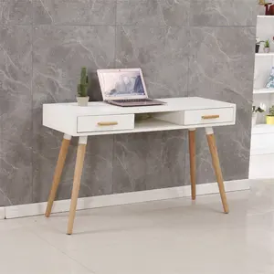 Mesa de escritorio de ordenador de estilo nórdico, diseño simple, para el hogar y la Oficina, moderna, para sala de estudio