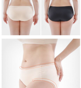 Suministro directo de fábrica Conjunto de sujetador y bragas transpirables para niñas Ropa interior de mujer Mezcla de algodón sin costuras cómoda Absorbe la humedad - Product Image 6