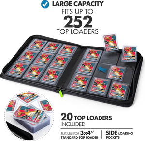 ขายส่งจากโรงงาน สมุดใส่การ์ดสะสมอนิเมะ 4 9 12 ช่อง แบบ Top Loader - Product Image 4
