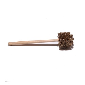 Biodegradable Tampico and Beech Palm Sisal <strong>Toilet</strong> <strong>Brush</strong> Household Kitchen <strong>Wooden</strong> Handle Bottle <strong>Brush</strong> Pot <strong>Brush</strong> - Product Image 3
