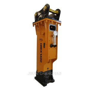 โรงงานจำหน่าย HWX1400 ค้อนไฮดรอลิกสำหรับทำลายคอนกรีต สำหรับรถขุด PC200 ZX200 R210 EC210 - Product Image 2