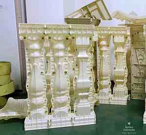 Forme carrée ronde de moule d'injection en plastique pour le pilier Moule concret en plastique de ciment pour la colonne - Product Image 2