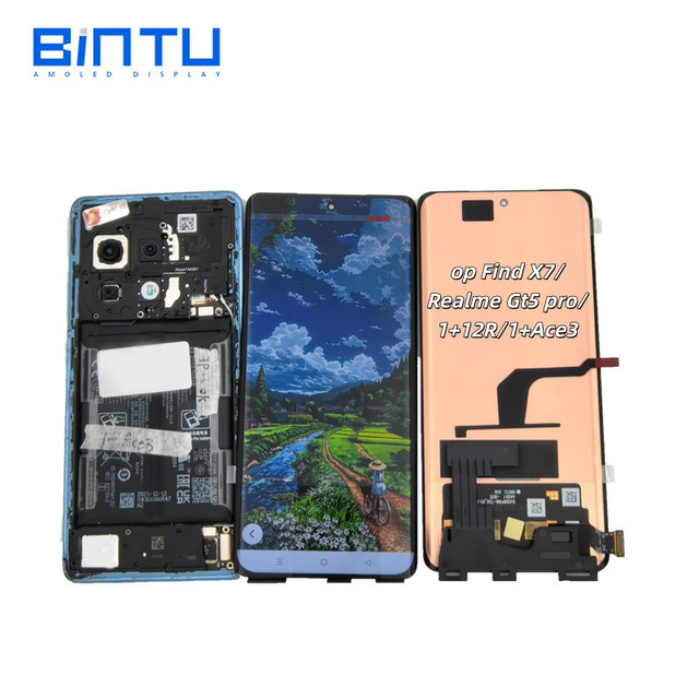 Wholesale 120HZ Soft OLED Replacement Screen Display for Oppo Realme GT5 Pro Full Assembly with Warranty