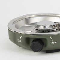 La cuisinière à gaz 3000W à double brûleur de gadget essentiel de camping de luxe améliore la qualité de vie en plein air