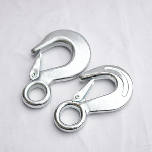 Tianchen Stainless Steel Grab Hook 5500kg Spring Lock Lifting Hook For Construction - Product Image 1