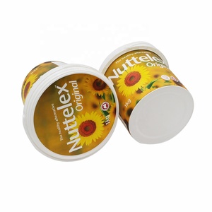 Venta al <span class=keywords><strong>por</strong></span> mayor de logotipo personalizado IML gran desechable de 1kg <span class=keywords><strong>ronda</strong></span> de plástico reciclable biodegradable de hielo de crema con tapa - Product Image 1