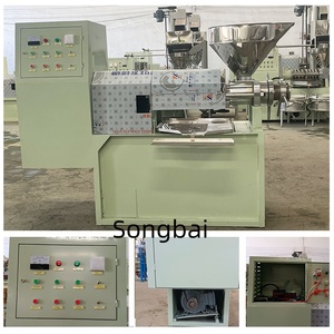 Machine d'extraction semi-automatique à haute performance pour huiles d'amande, de soja, d'arachide, de tournesol et d'olive, 125-400 kg/h, à pressage à chaud, écologique, nouvelle - Product Image 2