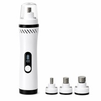 Coupe-griffes sans fil pour animaux de compagnie, rechargeable par USB, sans restriction de cordon d'alimentation, pour animaux ayant des griffes timides et épaisses, soin des griffes sans désordre
