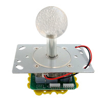 LED Joystick arcade jeu bâton 2/4/8 way switch joystick pour arcade machine