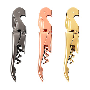 Vente en gros Tire-bouchon <span class=keywords><strong>professionnel</strong></span> pour serveur en acier inoxydable avec clé de vin rouge Décapsuleur pour cadeaux promotionnels - Product Image 2