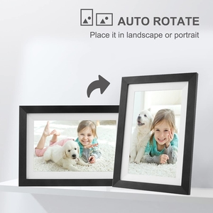 32GB Bộ nhớ <span class=keywords><strong>10</strong></span>.1 inch Wifi thông minh gỗ khung ảnh kỹ thuật số với HD IPS màn hình cảm ứng gửi hình ảnh từ bất cứ nơi nào thông qua frameo ứng dụng - Product Image 4