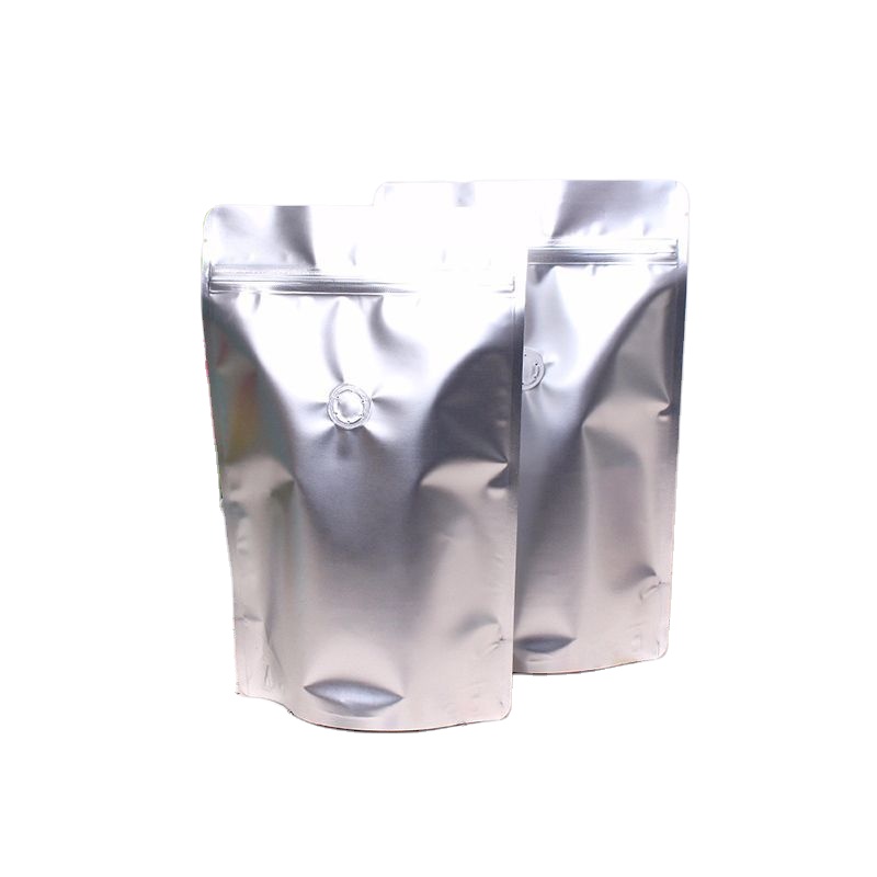 half a pound,matte silver