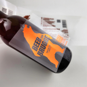 Custom Label Factory Printing Waterproof Adhesive Juice <b>Bottle</b> Packaging <b>Sticker</b> Labels Transparent Drink Beverage Logo Label - Product Image 6