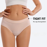 Culottes menstruelles 4 couches, non biodégradables, sans bambou, anti-odeurs, sous-vêtements menstruels pour femmes