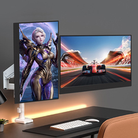 Monitor Portátil de 15.6 Pulgadas FHD IPS HDR Tipo C HD para Laptop, Teléfono, Viajes, Negocios, Juegos, Plug and Play, Altavoces Integrados