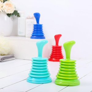 Déboucheur puissant pour canalisations domestiques, avec ventouse à piston et brosse de nettoyage - Product Image 4