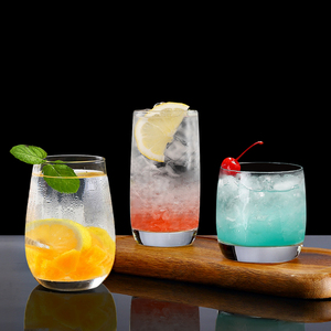 Chất lượng cao hộ gia đình màu xanh đỏ ly rượu vang, nước trái cây đồ uống, tiệc cưới, ly nước thủy tinh, kính màu ly rượu - Product Image 1