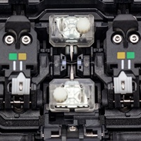 Soudeuse à fibre optique à alignement automatique du cœur, machine de fusion japonaise 90S+, compatible GPRS, temps de soudure de 7 secondes, 5000 soudures, 2,8 kg