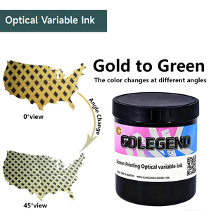 Gdlegend Màu thấp khác biệt màn hình in mực biến quang cho đa Chất nền với F15 đen sang đỏ chống forgeryovi - Product Image 2