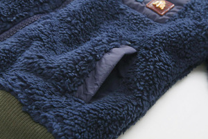Chaquetas Casuales de Invierno Estilo Bomber Personalizadas para Niños del Popular Mercado Chino - Product Image 4