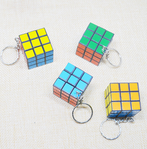 Llavero de Cubo Mágico, Recuerdo de Viaje en Promoción - Product Image 1