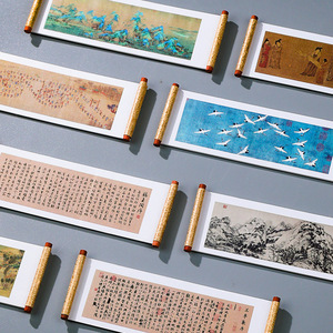 <span class=keywords><strong>Serie</strong></span> de pinturas famosas, pegatinas acrílicas para refrigerador, figura Qingming Shanghe, mil Ríos y montañas de Mils, regalo creativo - Product Image 1