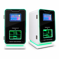 Distributeur de jetons de comptoir pour salles d'arcade et parcs d'attractions