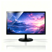 Nouveau Moniteur PC Plat LED TN Noir 19,5 Pouces, Vente en Gros Usine, 1600x900 HD+, 60Hz, VGA, Montage VESA, Temps de Réponse 3,6ms, Usage Professionnel