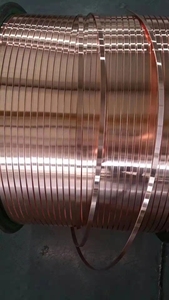 Cinta de Cobre 99.9% Puro, Bobina de Cobre para Iluminación y Conductores de Distribución de Energía, Estándar JIS ASTM DIN EN ISO, MOQ <span class=keywords><strong>10kg</strong></span> - Product Image 4