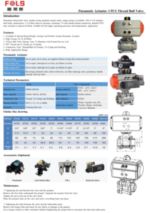 บอลวาล์วสแตนเลส 316 แบบสปริงรีเทิร์น ข้อต่อเกลียว ขายดีจากโรงงาน - Product Image 3