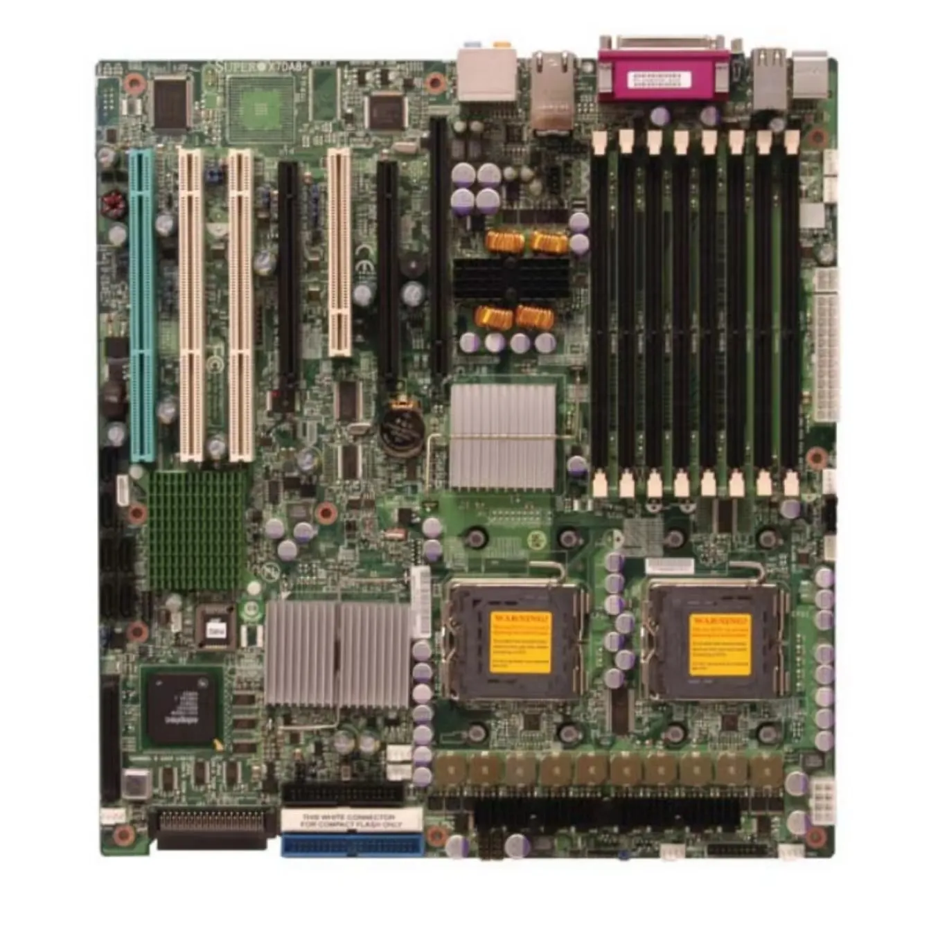 Scheda madre Supermicro MBD-X7DA8 + 5000X LGA771 Quad e Dual Core Intel Xeon SATA DDR2 IPMI