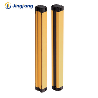 Sensor Tirai Cahaya Pengaman Ekonomis TCG Jingjiang Infrared 0.2-5m untuk Perlindungan Mesin Punch Press Stamping